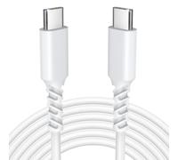 Cavo USB-C a USB-C, cavo di ricarica rapida USB-C da 100 W per telefoni cellulari, compatibile con iPhone 16 Pro Max, 15", Samsung Galaxy S24, S23, S22, A55, A25, Pixel 7, iPad, MacBook Pro