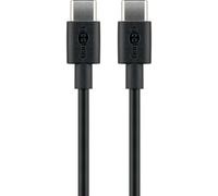 Cavo USB-C a USB-C Goobay 66316 0,5 m USB 2.0 Nero