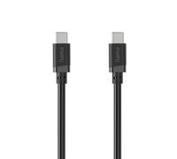 Cavo USB-C a USB-C Hama 0,5 m Nero USB 2.0 Ricarica Rapida