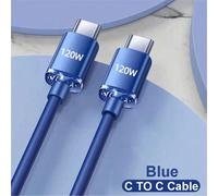 Cavo USB-C a USB-C NNBILI 2024 NEW da 120W, compatibile con 15 16 Series, ricarica rapida PD, cavo dati USB-C compatibile con Huawei P50 P40 P30 Mate 9 10 Pro Nova 6 5 4 6A, compatibile con Samsung, c