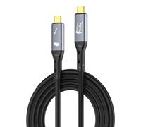 Cavo USB-C a USB-C PcCom Essential PD 3.1 240W USB4 Thunderbolt 8K 1m