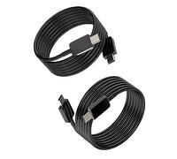 Cavo USB C a USBC Cavo 25W di ricarica rapida (confezione da 2) 2 m USB-C Mini Type C Cavo di prolunga Thunderbolt 4 Jack Caricabatterie compatibile per Samsung A13 S20 FE S10 S9 A51 Apple Macbook Pro