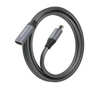 Cavo USB-C AISENS 3.2 Gen2x2 20Gbps 5A 100W 1.5m Grigio Cavo USB-C AISENS 3.2 Gen2x2 20Gbps 5A 100W 1.5m Grigio