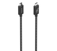 Cavo USB-C AISENS A156-0866 USB4 Gen3x2 40Gbps 240W 0,5m Nero Alluminio
