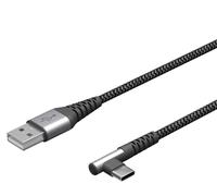 Cavo USB-C Angolato a USB-A 0.5m 60W Ricarica Dati - Goobay ICOC MU3CA-905TS
