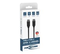 Cavo USB-C Ansmann 1700-0122 2 m 5 Gbit/s Nero