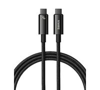 Cavo USB-C Baseus Tungsten Gold 480Mbps/240W 1m Nero