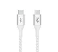 Cavo USB-C Belkin CAB015bt1MWH 1 m 240W PD 3.1 Bianco