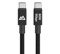 Cavo USB-C Black Rock 1,2 m USB 3.2 Gen 1 60W Nero