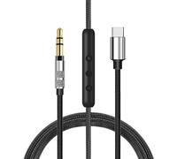 Cavo USB C con microfono per Beats Studio Pro, spina di ricambio di tipo C con cavo microfono per cuffie Beats Studio Pro 3 2 1, Solo 4 3 2 HD, Pro Detox, EP, Pill, Mixr, Executive (non per computer)