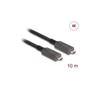 DELOCK 84150 - Cavo ottico attivo USB-C™ Video + Dati + PD da 10 m