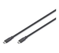 Cavo USB-C Digitus 0.5 m USB4 240 W Silicone Nero