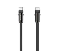 Cavo USB-C e cinghia per laptop, soluzione 2 in 1, 1,2 m, nero