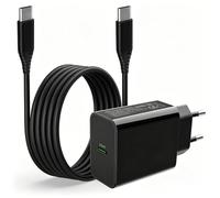 Cavo USB C e USB C a USB C per Samsung Galaxy S22/S22 Plus/S22 Ultra/S21 FE/S21+/S20/Z Fold 3 5G,A52 A52S A72 A71 A73,Note 10 20,PD3.0 Super Fast Charge Rapido Adattatore AC