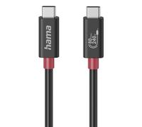 Cavo USB-C Hama 00200799 1m USB4 Gen4x2 240W 80Gbps Nero