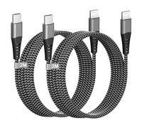 Cavo USB C Lightning 2M 2Pack [Certificato Apple MFi], Cavo iPhone USB C Cavi Lightning Type C Cavetto iPad Filo Cavi Ricarica Caricatore iPad Cavetto per iPhone 14 Pro Max/14 Plus/13/12/11/XR