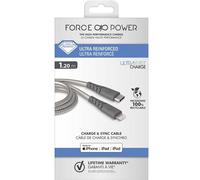 Cavo Usb-C / Lightnning - FORCE POWER Ultra Veloce 3A - Mfi - Garanzia a Vita