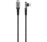 GOOBAY 64660 - Cavo dati/ricarica connettore USB C > angolato USB-C, 2 m.