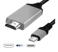 Cavo Usb-C Per HDMI Adattatore Video Universale 2m - Nero