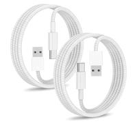 Cavo USB-C per iPhone, 1 Metro, Set da 2 Pezzi, Nylon Intrecciato, Compatibile con iPhone17/iPhone 16/15, MacBook, iPad Pro, Samsung Galaxy,Carplay
