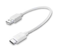 Cellularline Power Cable 15cm - USB-C Cavo USB-C per ricarica e trasferimento dati