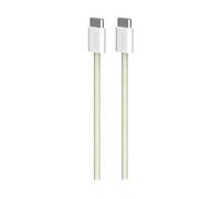 Puro Cavo di ricarica USB-C PUCCCFABK415MTGRN 1,5 m 60W 480 Mbps Verde Tessuto per iPhone 15