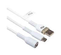 Cavo Play & Charge (USB Type-C) Di 3 Metri Per PlayStation 5 (PS5) Separabile In Due parti E con I LED All'estremità -