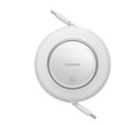 Cavo USB-C retrattile 100W 2m - Bianco