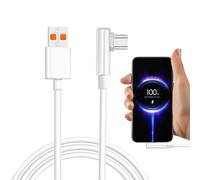 Cavo USB C Ricarica Rapida 2m, 120W 6A USB Tipo C Cavo Ricarica Turbo per Xiaomi 13 Pro/12T/11T, 67W Cavo Ricarica rapida per Redmi Note 12 11 10 Pro/Mi 13/12/11 Lite/POCO X5/M4/X3 Pro/Mi Pad 5