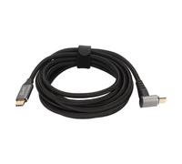 Cavo USB C Ricarica rapida Trasferimento dati Design reversibile Alte prestazioni Filo di nylon a forma di L a 90 gradi Materiale Trasmissione