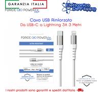 CAVO USB FORCE POWER FPLICMFI3MRW