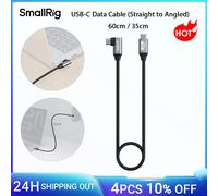 Cavo USB-C SmallRig USB4 da 40 Gbps da dritto a angolato da 240 W Ricarica rapida e trasferimento dati da 40 Gbps per fotocamere portatili iPhone 60/35 cm