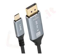 Cavo Usb C to Display port 8K Adattatore video DP a Type C, Convertitore Gold TP
