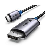 UGREEN Cavo USB C a DisplayPort 1.4 8K 60Hz 30Hz 4K 240Hz 144Hz HDR VRR Thunderbolt 4 3 DP1.4 Compatibile con iPhone 16 Plus Pro Max Mac mini M4/M4 Pro MacBook M4 Pro Max iPad Pro Air Galaxy S24(1M)