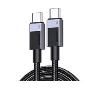 UGREEN Cavo USB C 100W PD3.0 Ricarica Rapida Nylon Intrecciato (2M) | Type C Lega di Alluminio 20V 5A, Compatibile con MacBook, iPad, iPhone 18 Pro Max/17/16/15, Galaxy S26/S25, Pixel 10/9.