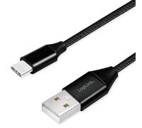 Logilink Cavo HighSpeed USB-C™ Maschio/USB-A Maschio 1m Nero