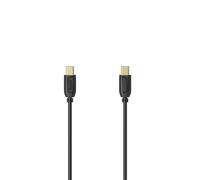 Cavo USB-C/USB-C ""Flexi-Slim"", USB 2.0, 480 Mbit/s, 0,75 m