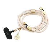 Cavo USB-C/USB-C Guess CBDY 4G Charm da 150 cm, beige.