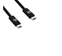 Cavo USB-C/USB-C maschio/maschio 3m - USB 2.0 - carica 60W (3A/20V) - nero - Nouvo