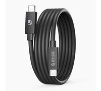 Cavo USB-C USB4 Thunderbolt5 80Gbps 240W 2m - nero