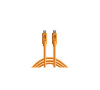 Cavo USB-C verso USB-C TetherPro CUC15 - Arancione 4,60m