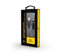 Cavo USB Cablexpert CC-USB2B-AMMBM-2M-BW USB 2.0 2 m Nero Micro-USB A-M