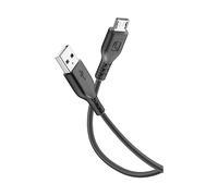 Cellularline USB DATA CABLE MEDIUM - MicroUSB Cavo USB da 60cm Nero
