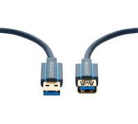 Cavo USB CLICKTRONIC 1.8m USB 3.0 A/A m/f