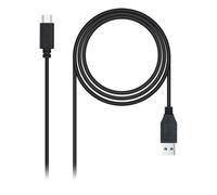Cavo USB con Mini USB NANOCABLE 10.01.4000 [0,5M] Nero