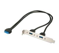 LINDY CAVO USB CON STAFFA METALLICA USB 3.O TIPO A 20 POLI ICD (33096)**PUOI PAGARE ANCHE ALLA CONSEGNA!!!**