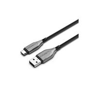 Cygnett Cavo blindato da USB-C a USB-A (USB 2.0) 60 W ricarica rapida (1 m, nero