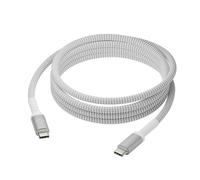 Cavo USB - DBRAMANTE1928 - rchargPro - 2,5 m - USB C - 100W - Bianco