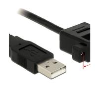 CAVO USB DELOCK 1m 2xUSB2.0-A