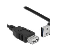 CAVO USB DELOCK 2m, USB 2.0-A - USB 2.0-A